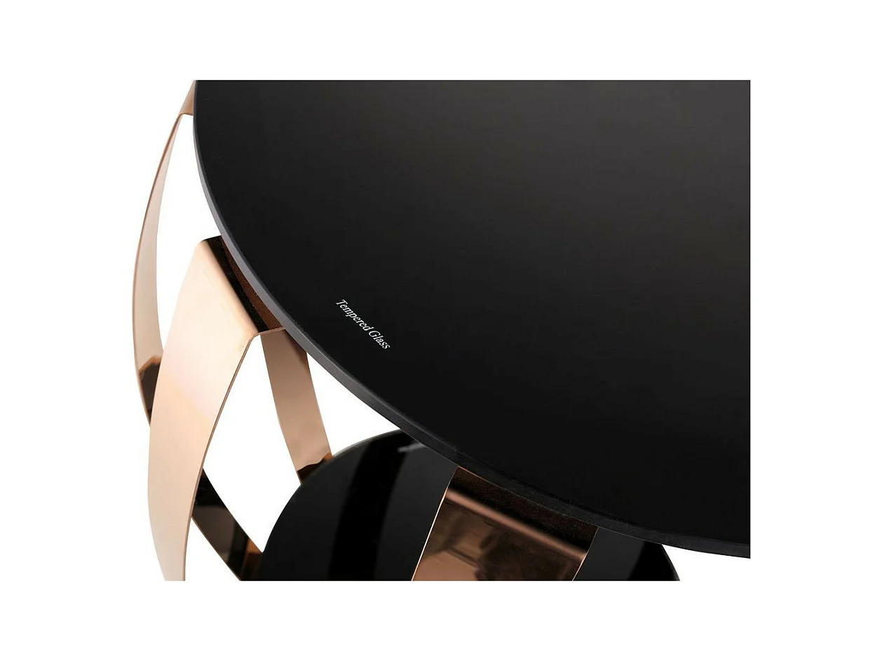 Table d'Appoint Déco "Pabla" 51cm Or