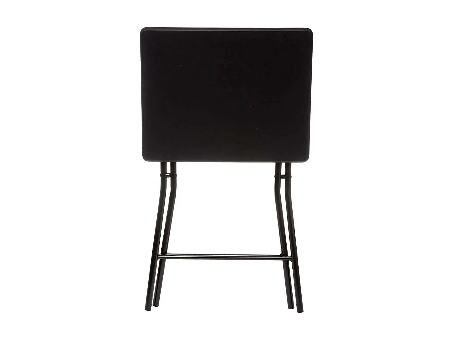 Table de Bar en Métal "Pliante" 102cm Noir