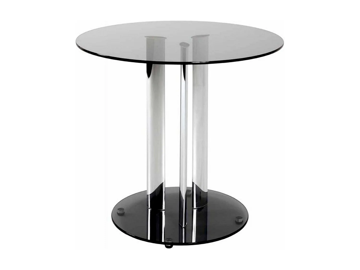 Table d'Appoint Design "Masup" 59cm Chromé
