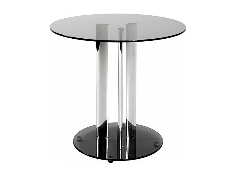 Table d'Appoint Design "Masup" 59cm Chromé