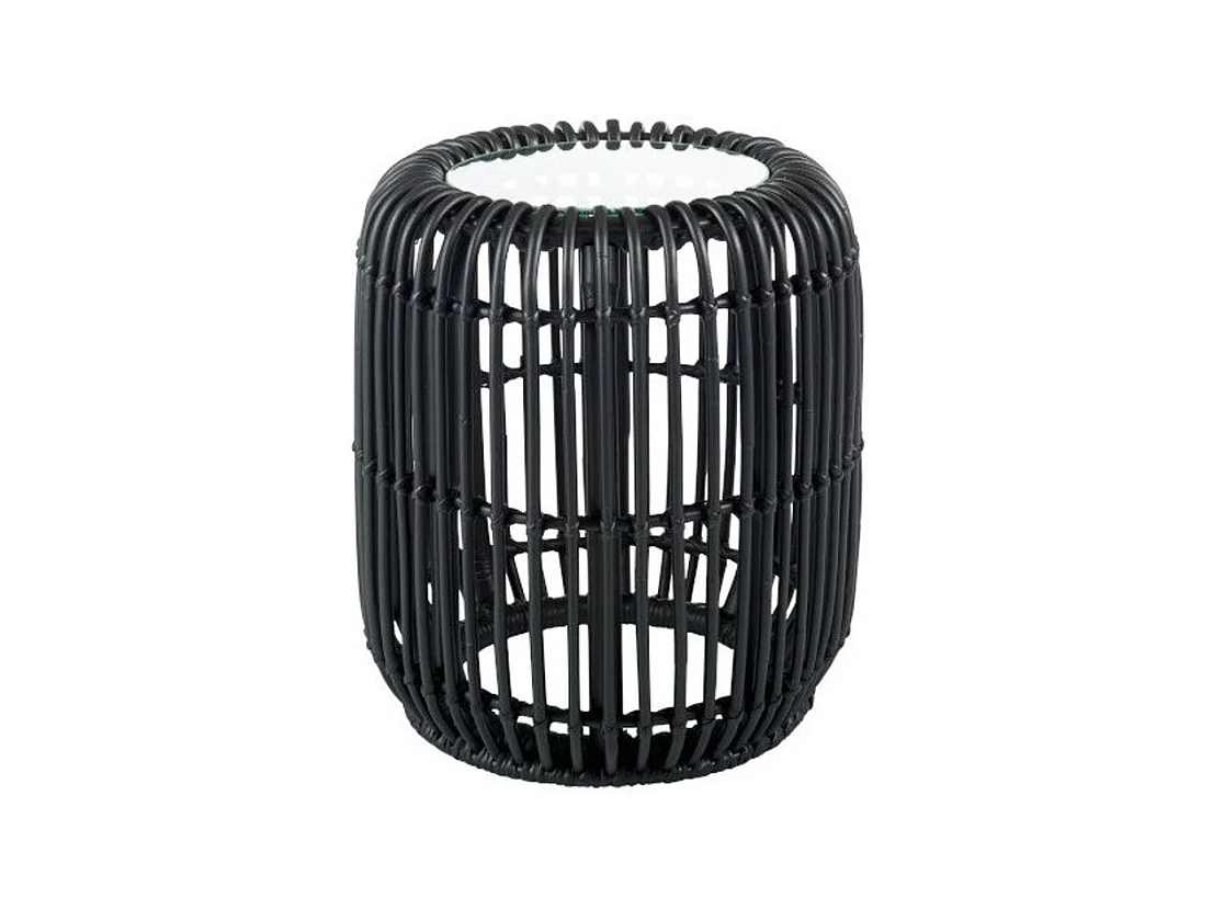 Table d'Appoint Design "Mac" 41cm Noir