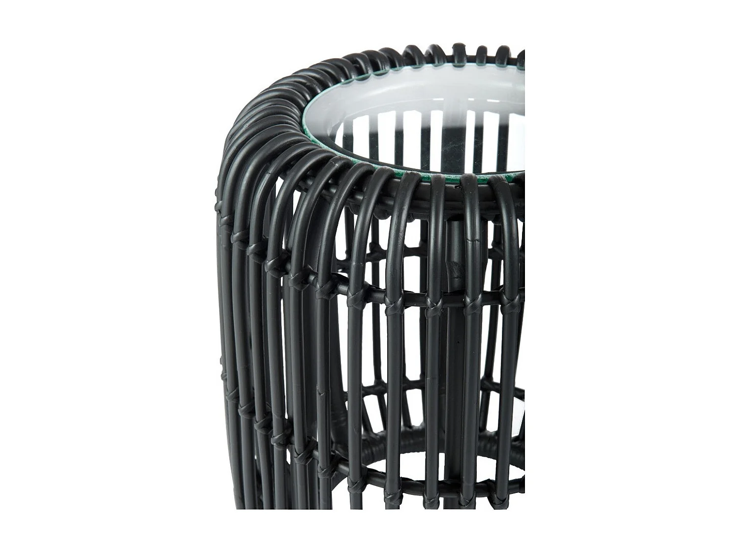 Table d'Appoint Design "Mac" 41cm Noir