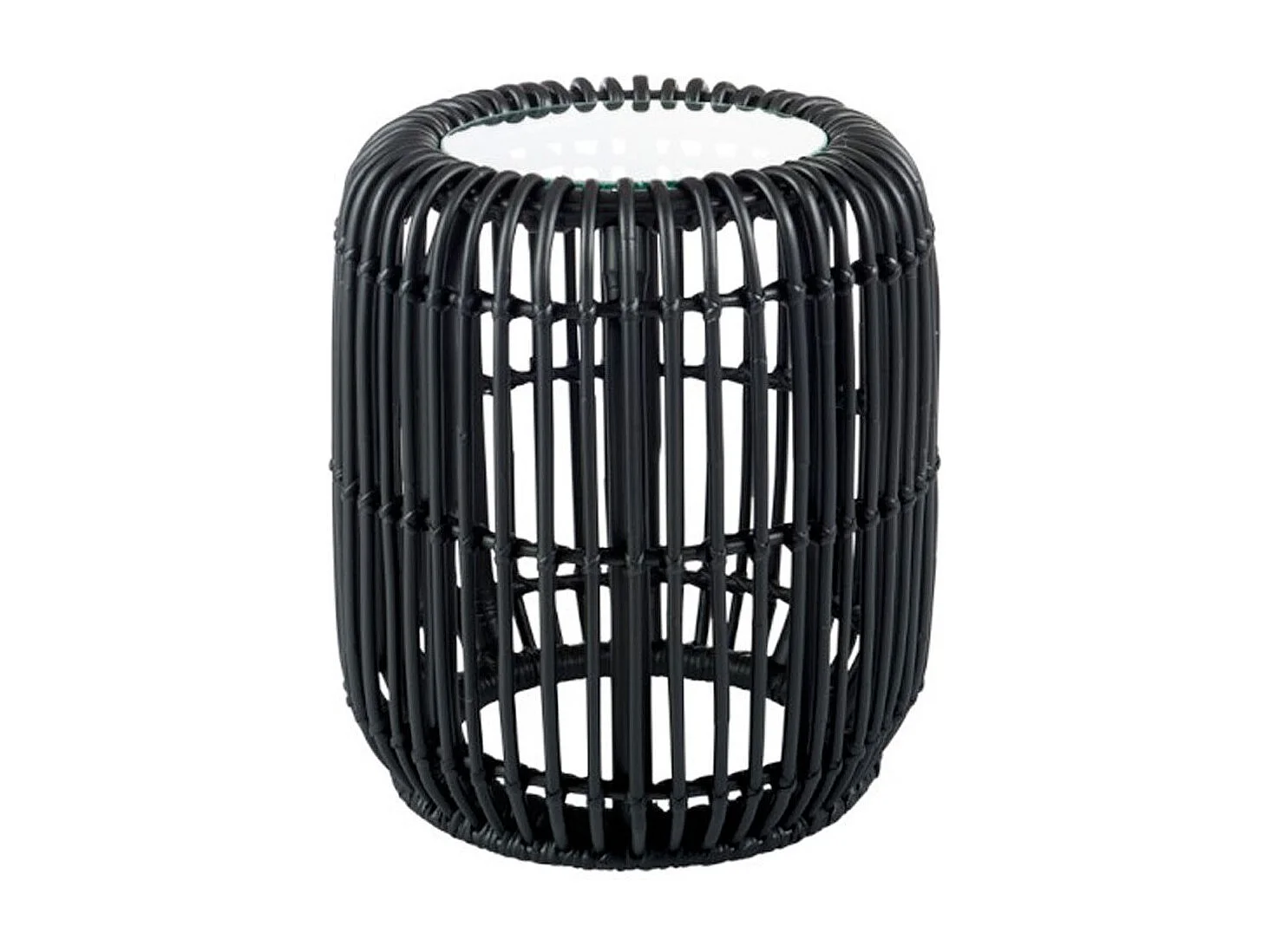 Table d'Appoint Design "Mac" 41cm Noir