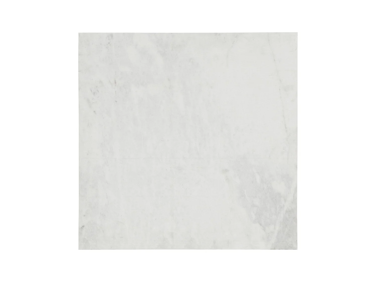 Tavolino Paliano in Marmo Bianco e Gambe Argento