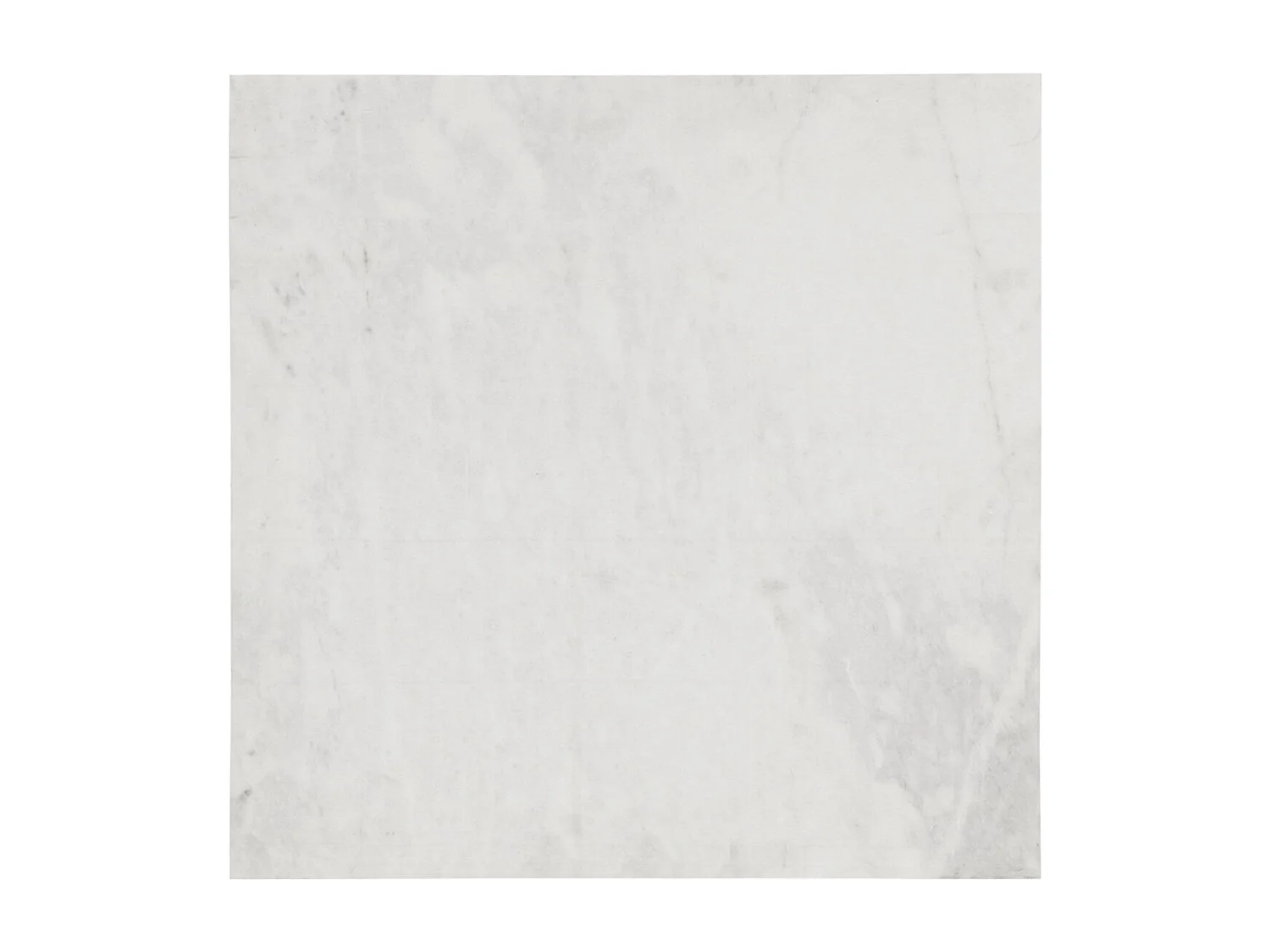 Table d'Appoint Design "Palamo" 57cm Argent & Blanc