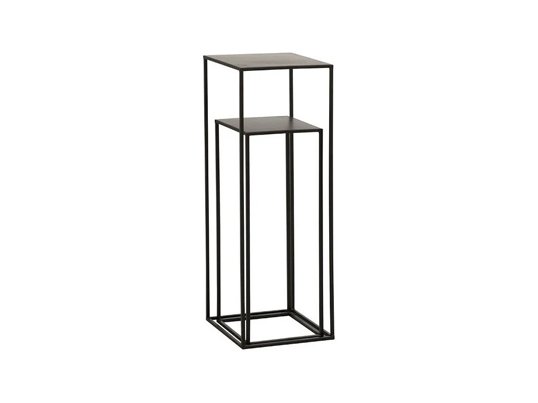 Lot de 2 Tables d'Appoint "Lovra" 85cm Noir