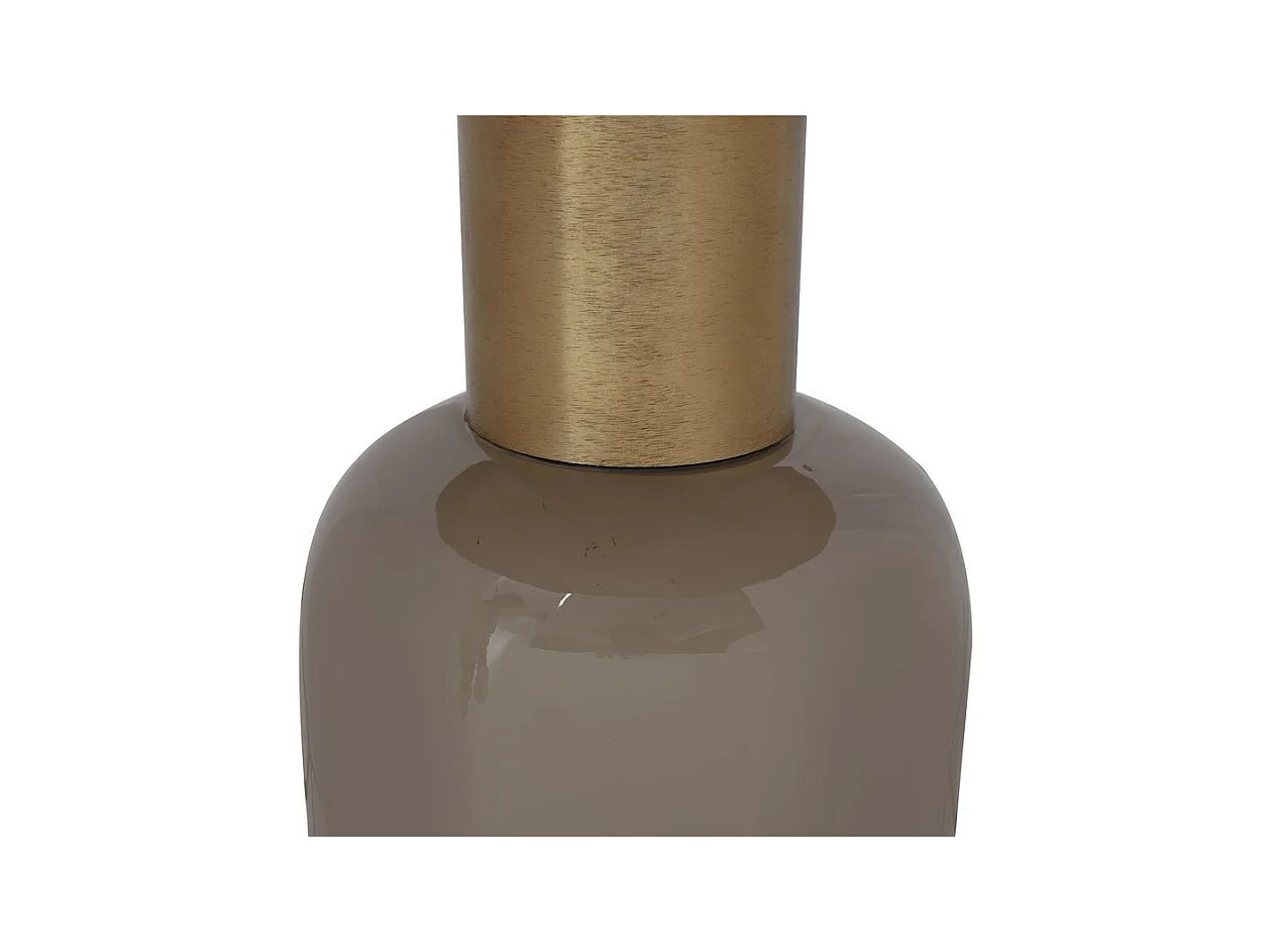 Table d'Appoint Ronde "Clémence" 50cm Taupe