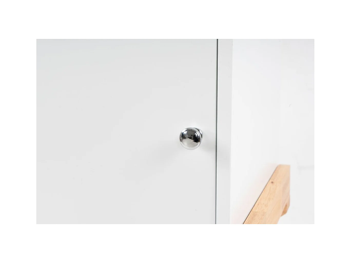 Table d'Appoint Design "Valérie" 75cm Blanc