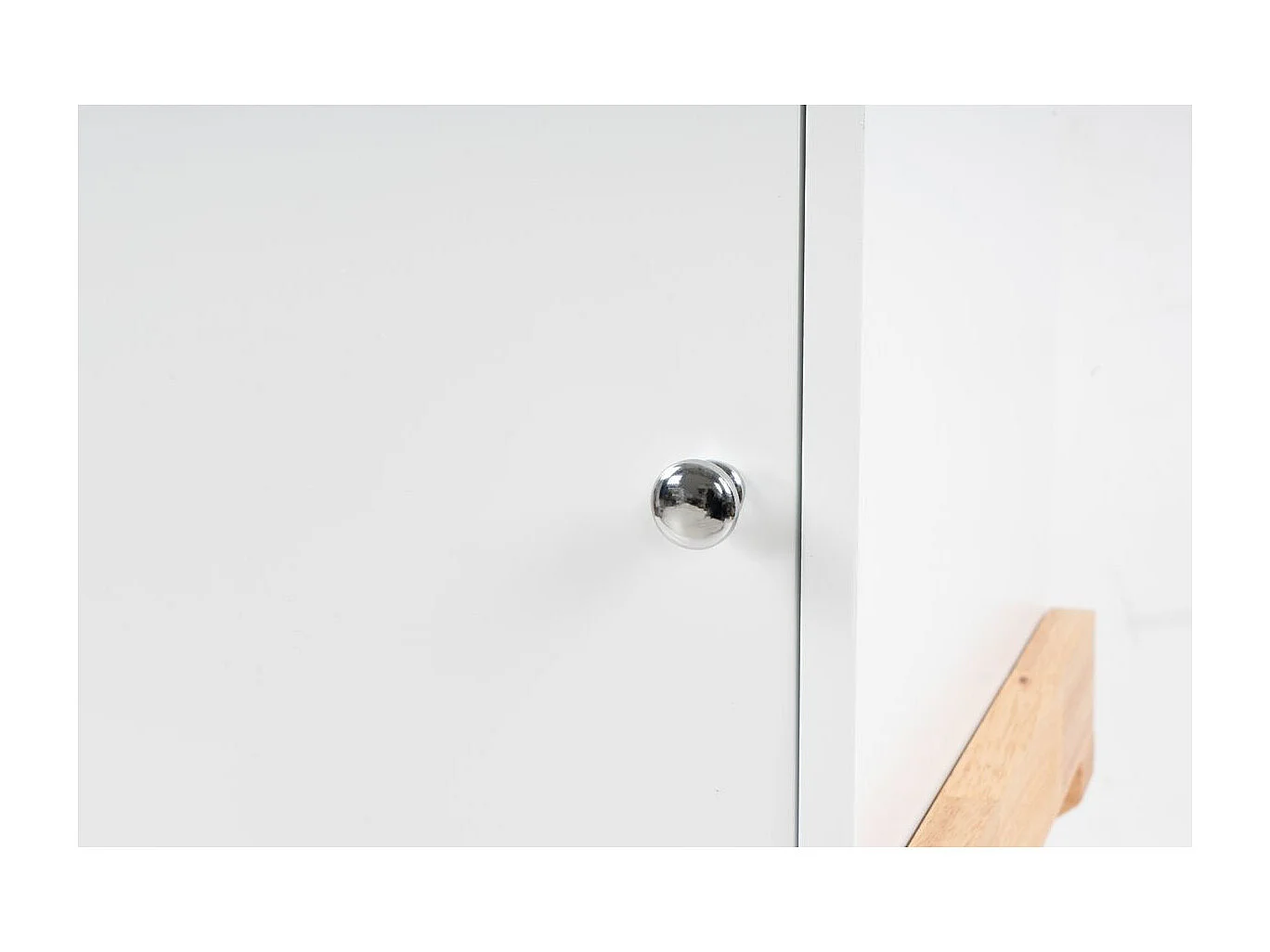 Table d'Appoint Design "Valérie" 75cm Blanc