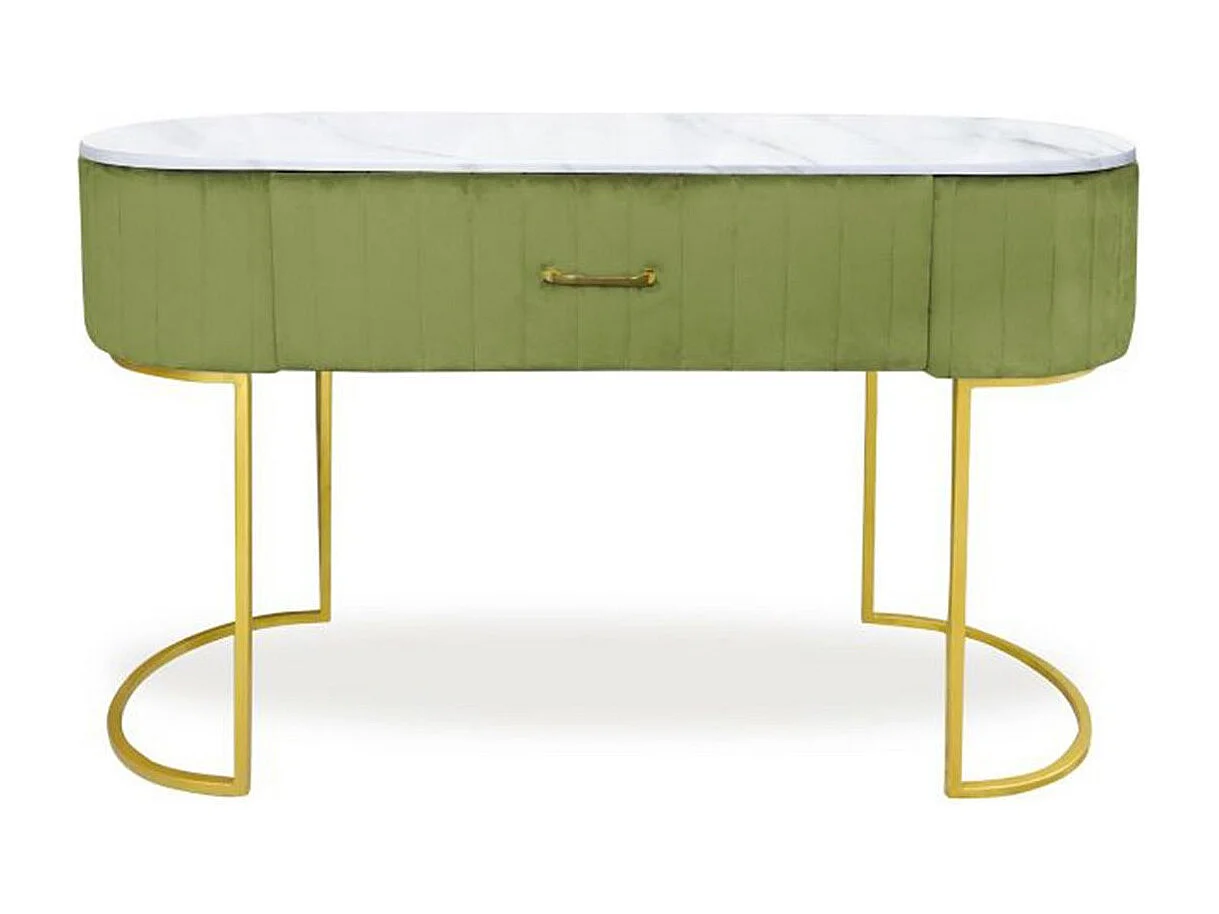 Toelette Paloma 1 cassetto Velluto Cachi