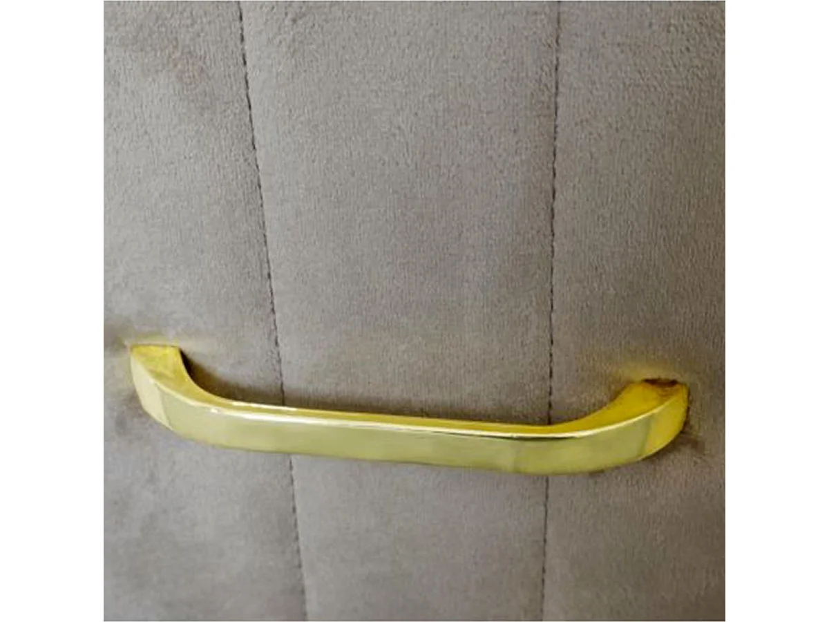 Coiffeuse Design 1 Tiroir "Lomape" 120cm Taupe