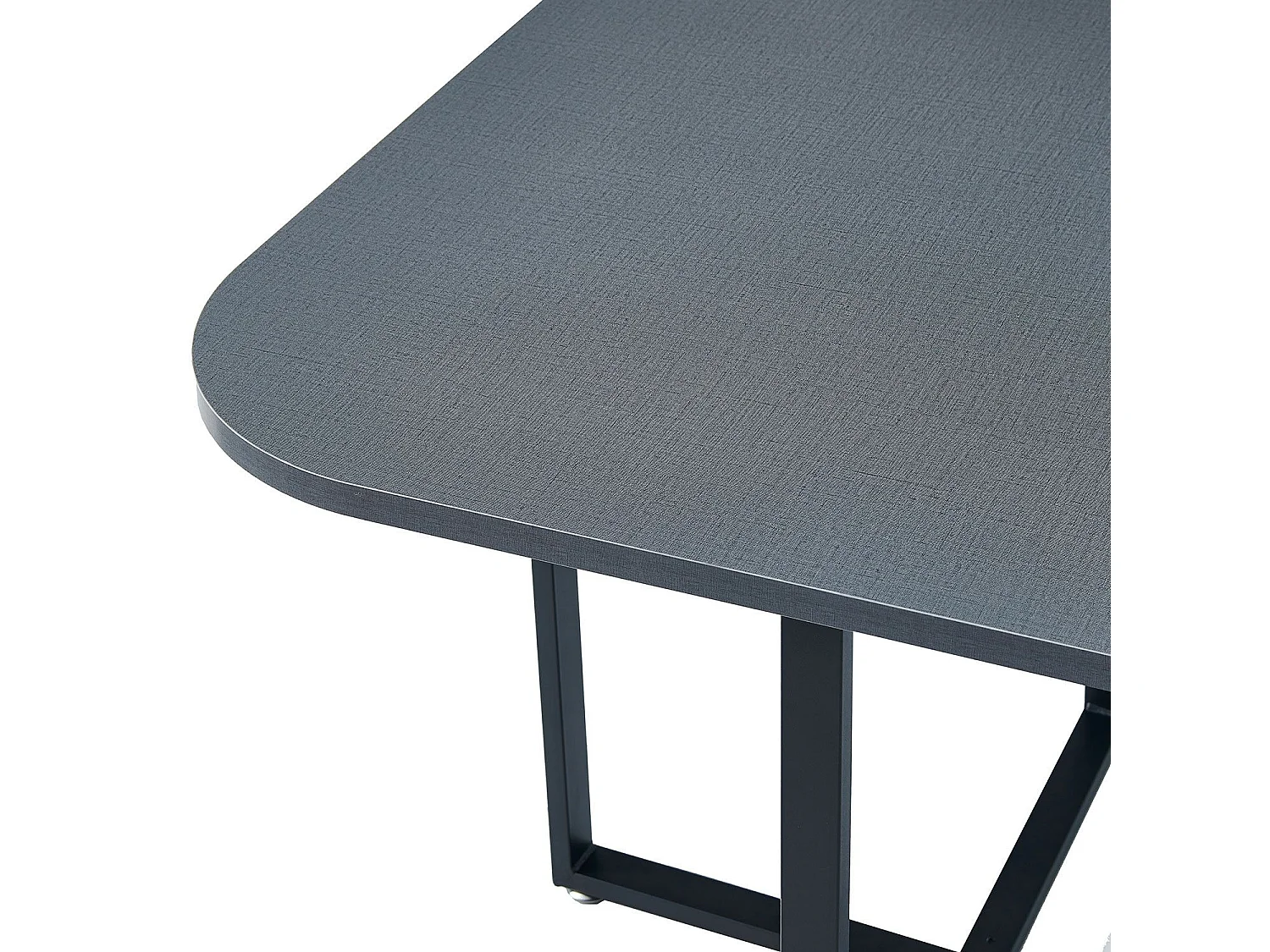 Essgruppe & 4 Design Stühle "Normi" Grau Modern