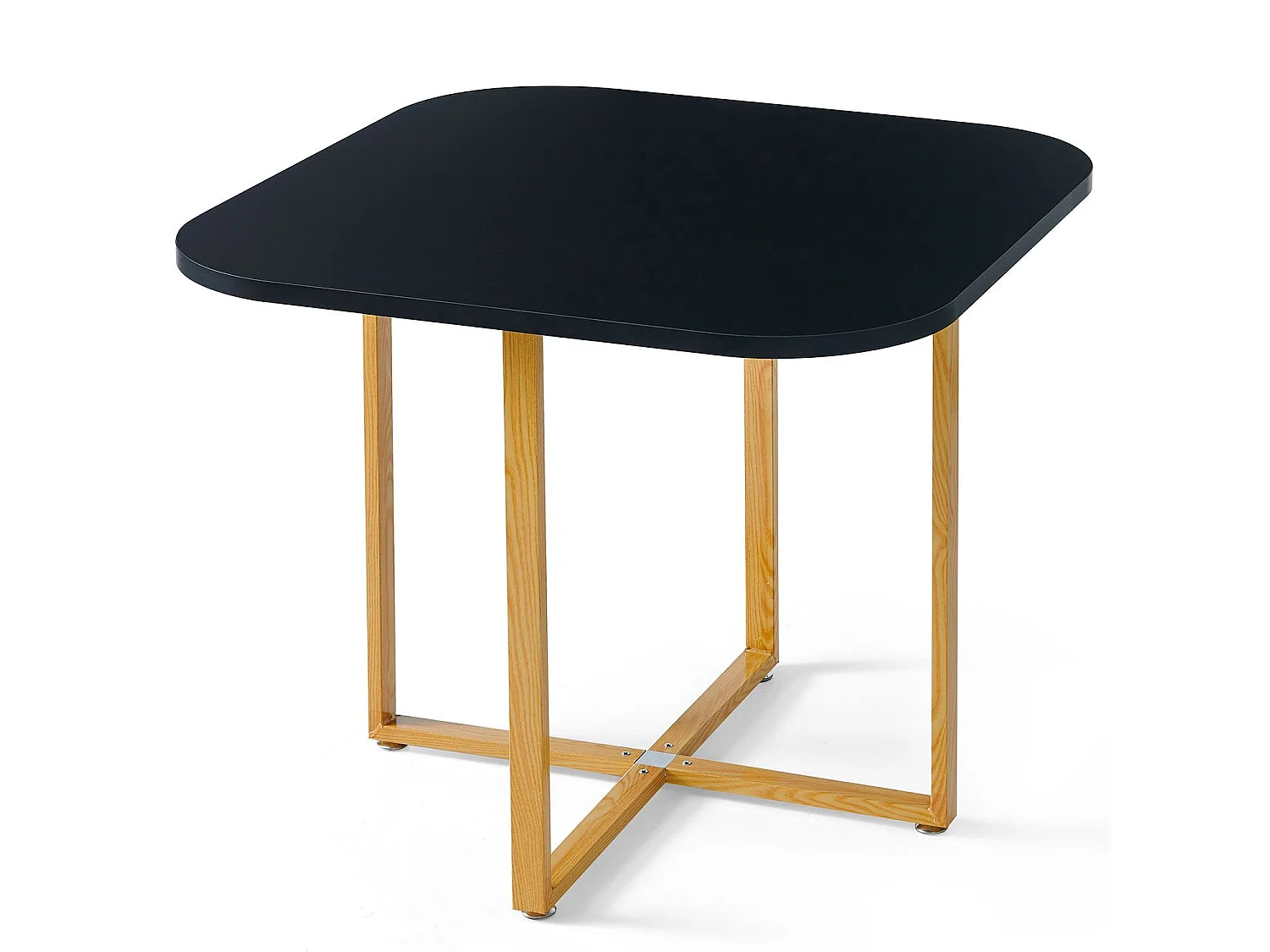 Ensemble Table de Repas & 4 Chaises Design "Norway" Noir