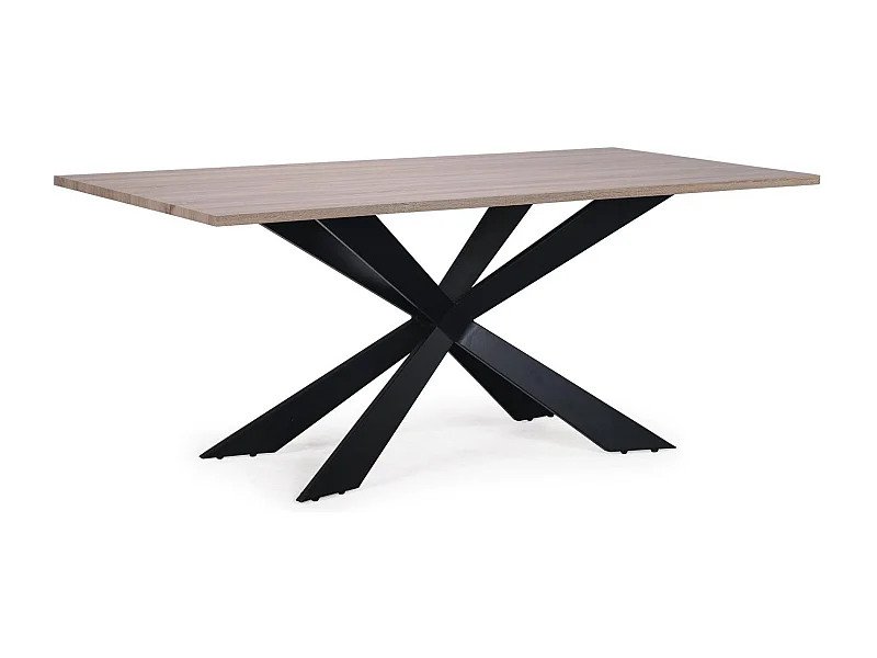 Table de Repas Design Bois "Timéo" 180cm Naturel