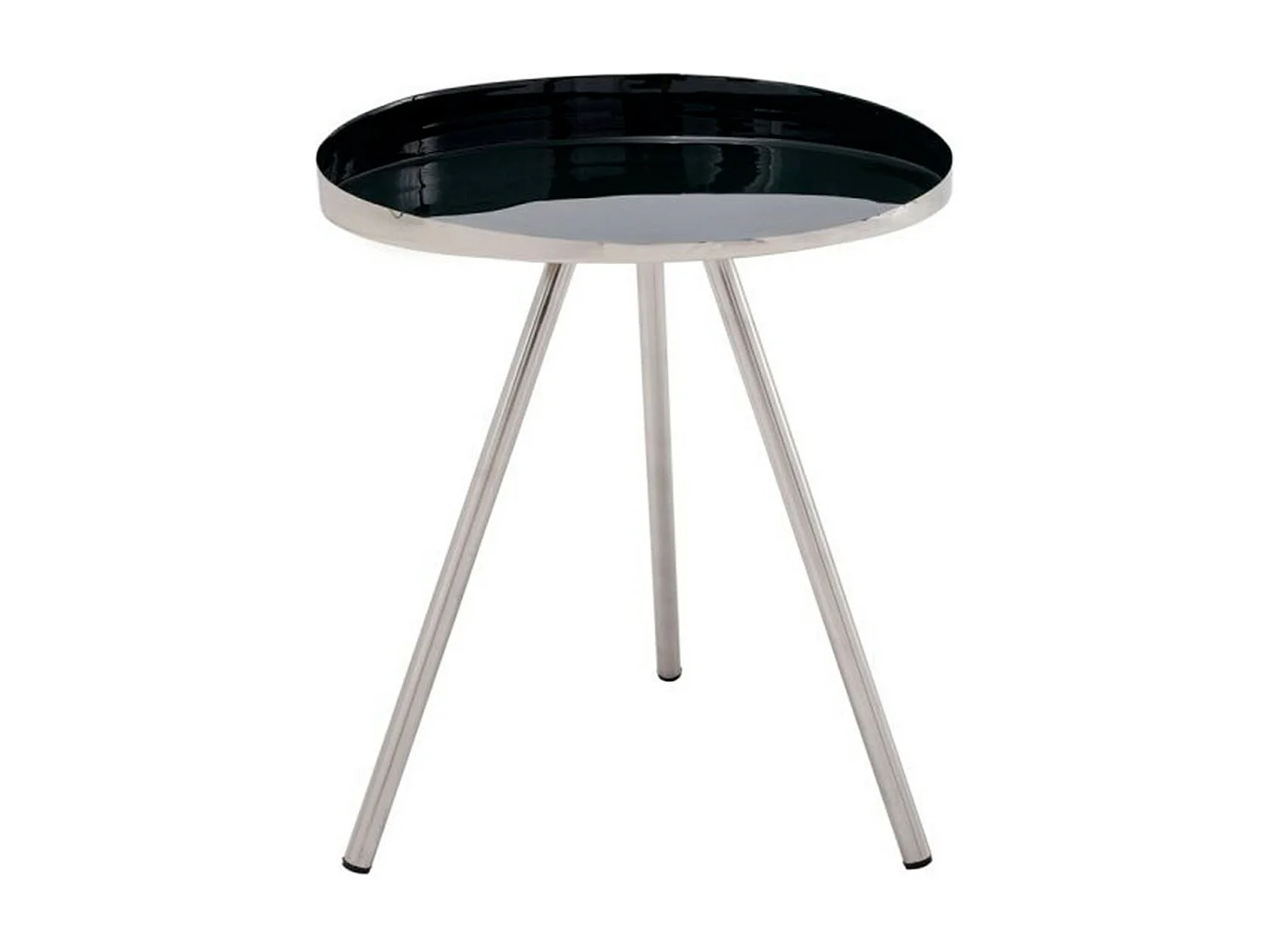 Table d'Appoint Design "Morrison" 48cm Vert Foncé