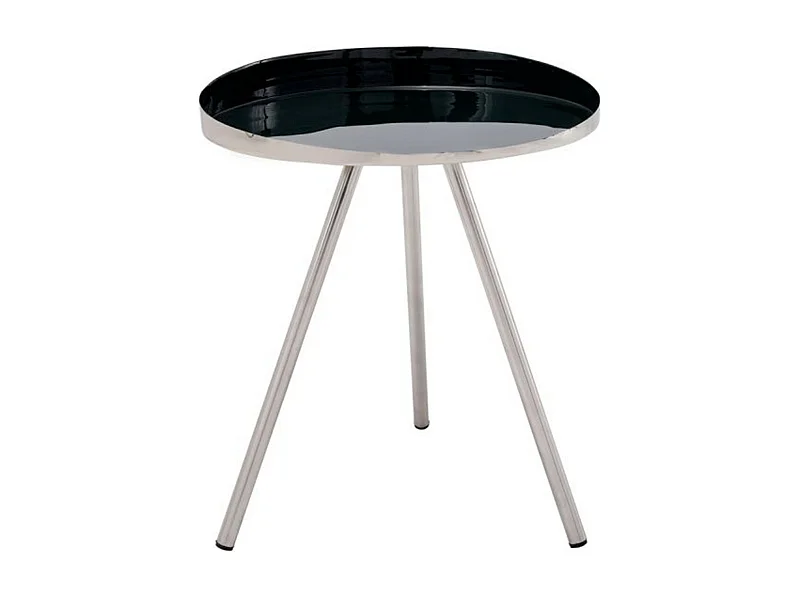 Table d'Appoint Design "Morrison" 48cm Vert Foncé