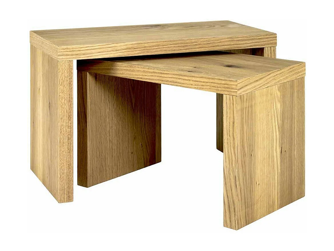 Table d'Appoint Design "Cassis" 50cm Naturel