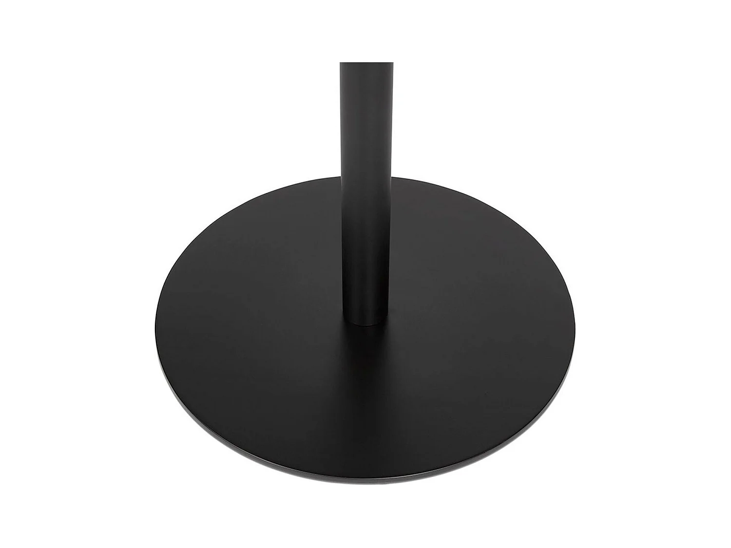 Table d'Appoint Ronde en Marbre "Tonya" 50cm Noir