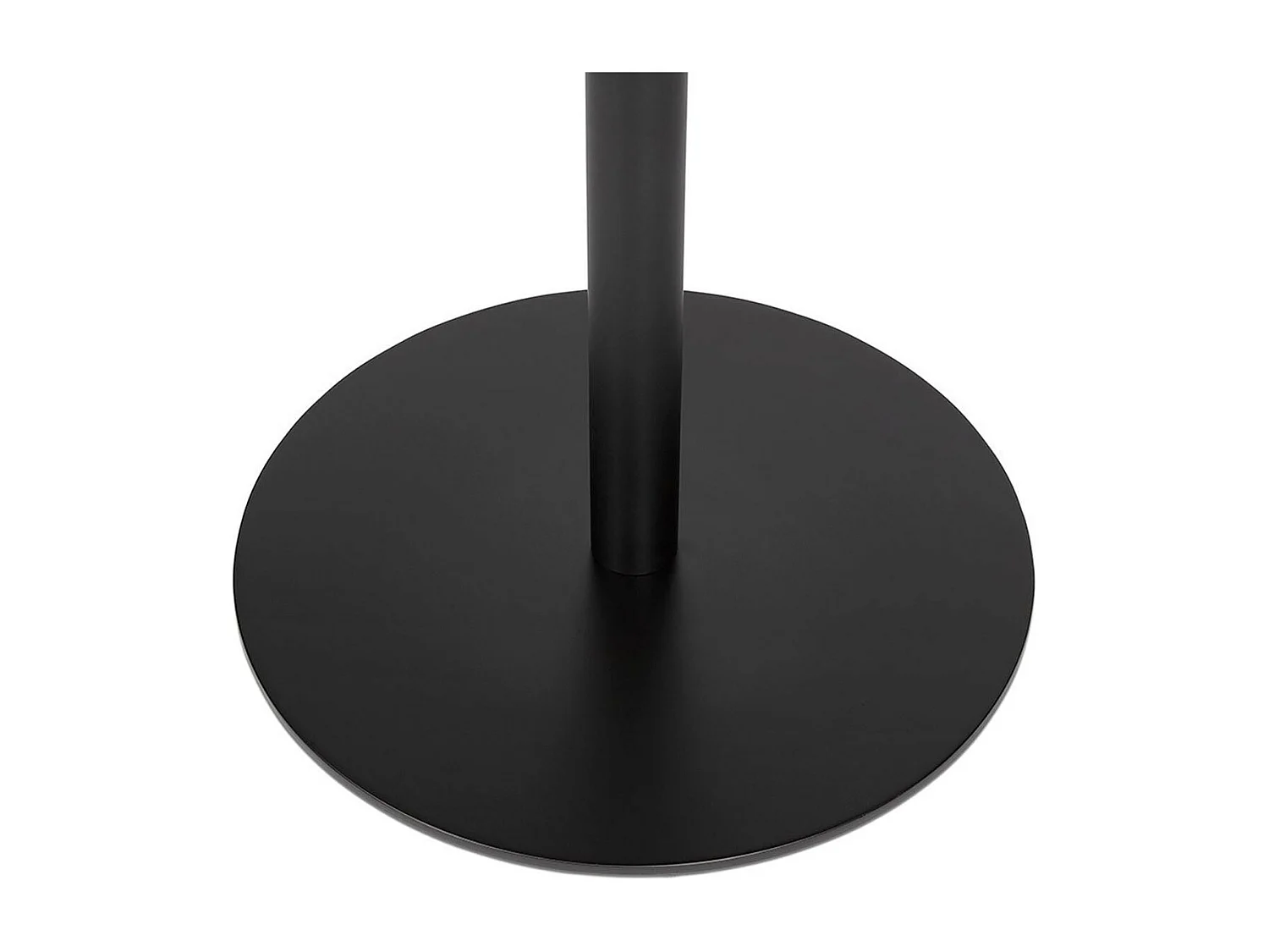 Table d'Appoint Ronde en Marbre "Tonya" 50cm Noir