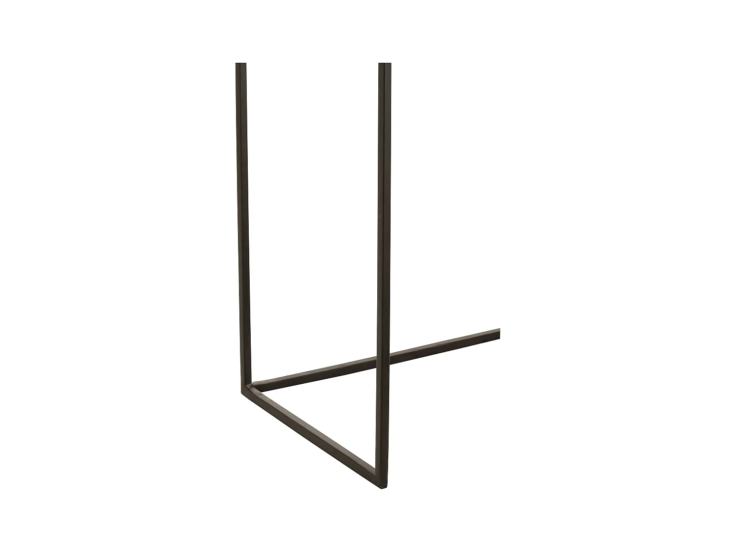 Lot de 3 Tables d'Appoint Gigognes "Bano" 66cm Rouille