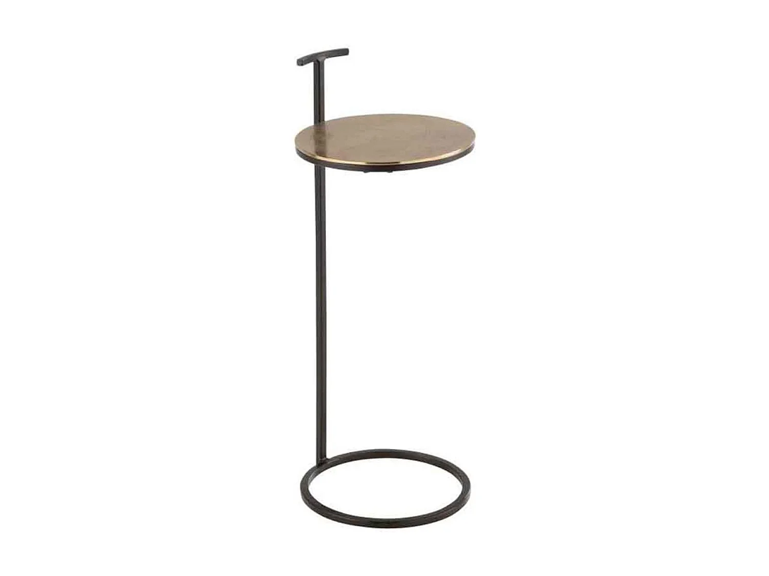 Table d'Appoint Design en Métal "Toni" 65cm Or