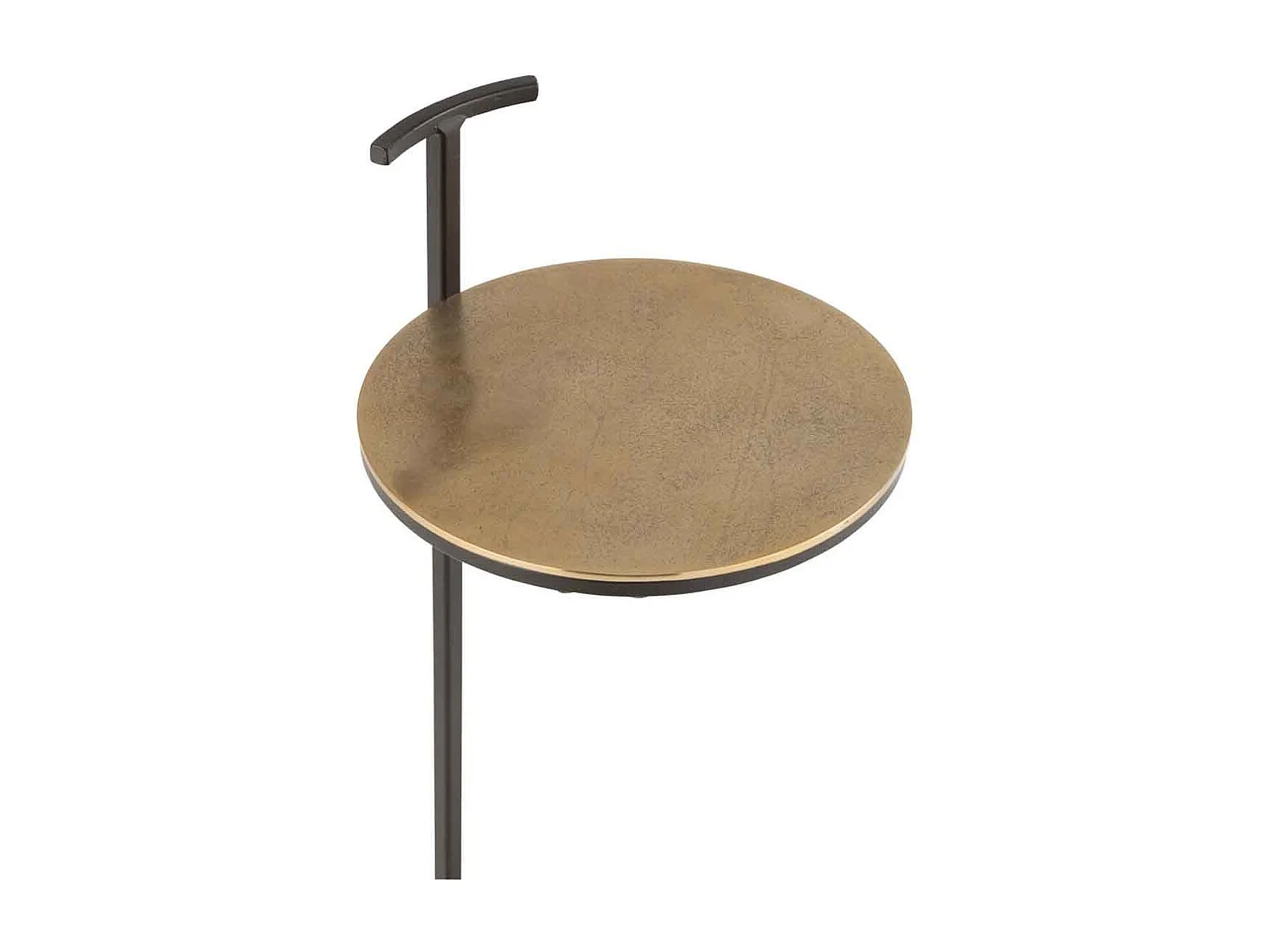 Table d'Appoint Design en Métal "Toni" 65cm Or