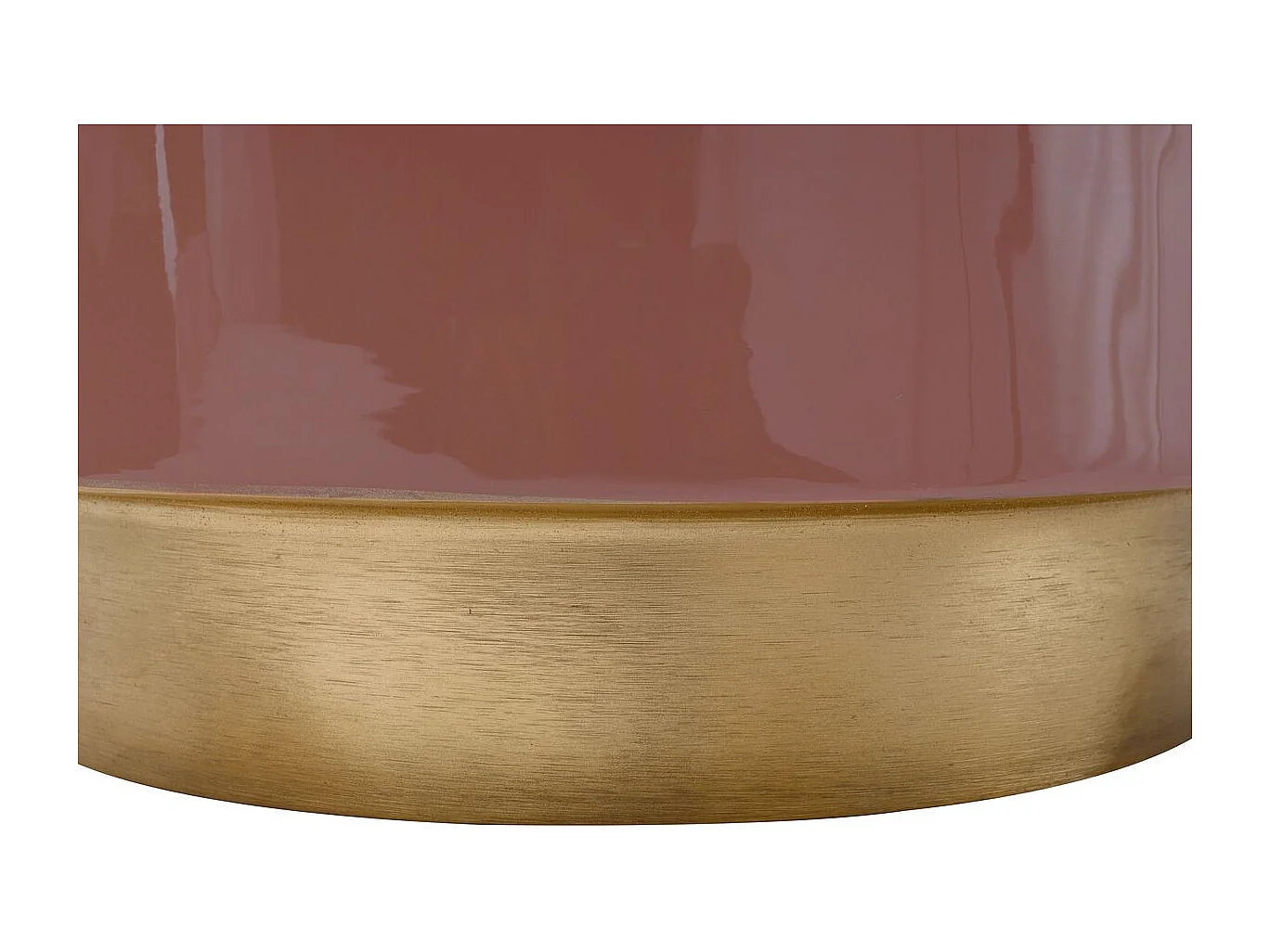 Table d'Appoint Basse "Louana" 51cm Rose