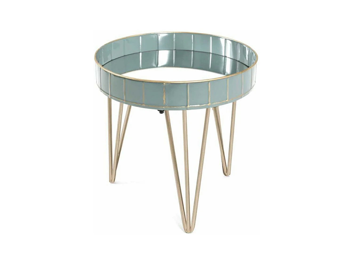 Table d'Appoint Déco "Andrés" 41cm Bleu