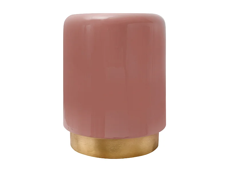 Table d'Appoint Haute "Louana" 44cm Rose