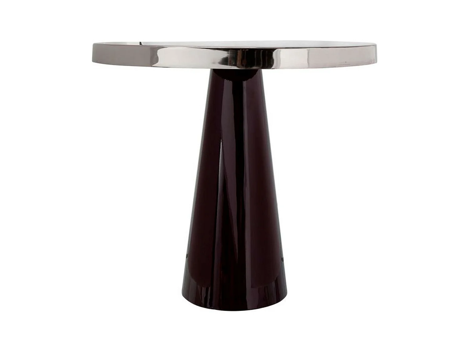 Table d'Appoint Design "Magoga" 51cm Violet