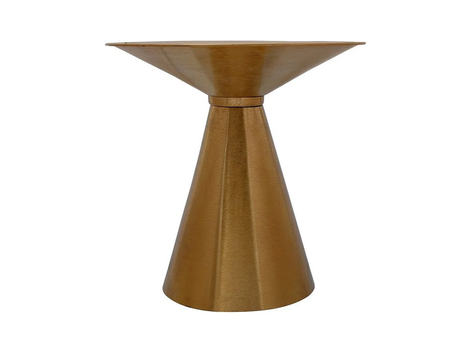 Table d'Appoint Design "Marsala" 45cm Or