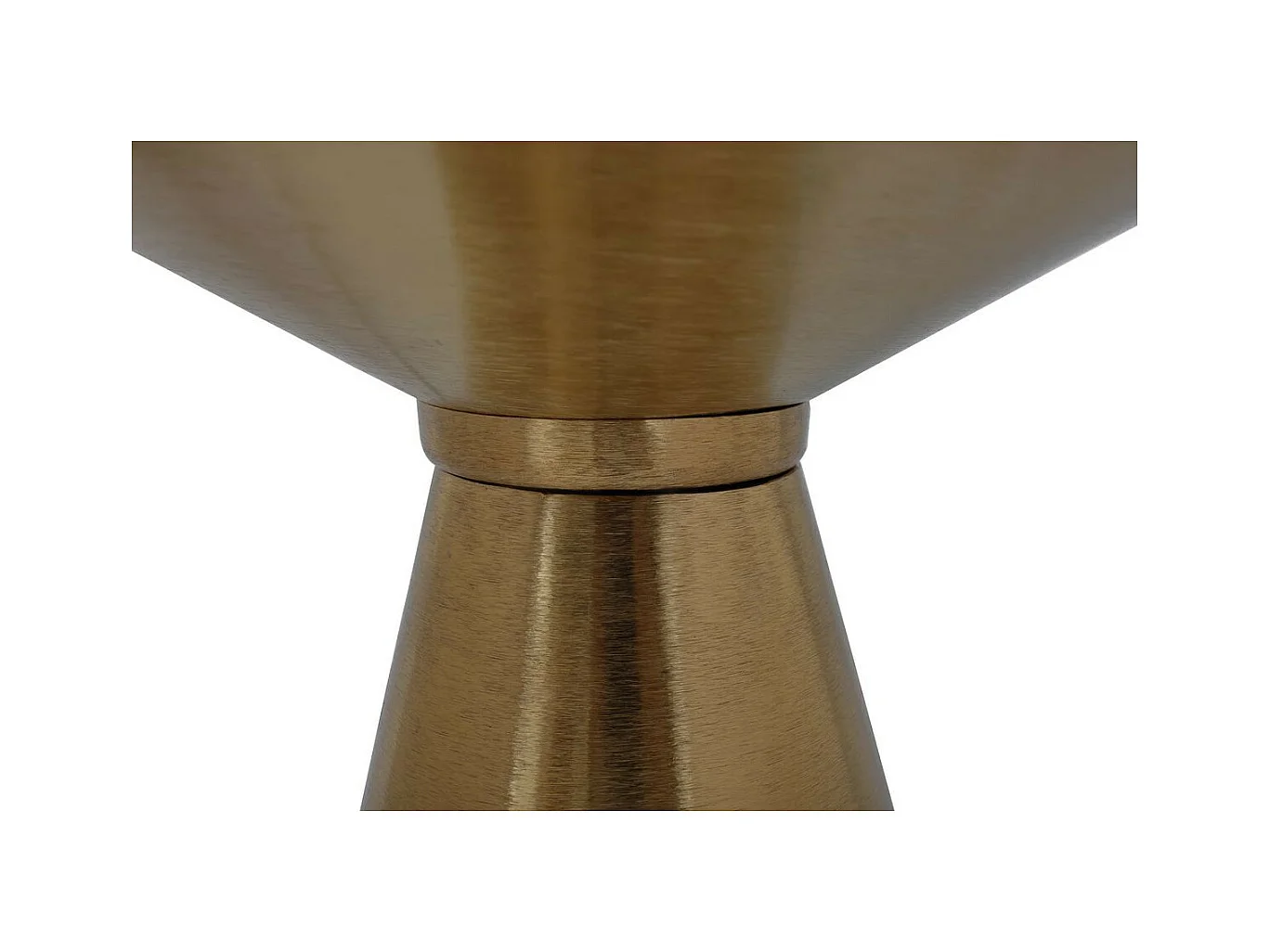 Table d'Appoint Design "Marsala" 45cm Or