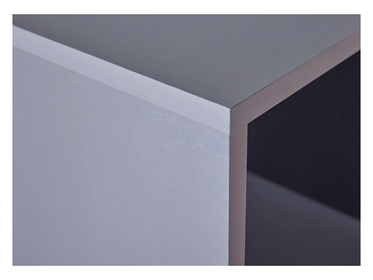 Pepeto Sideboard 2 Schubladen, 2 Türen, 3 Ablagen grau, Artisan Eiche dekor.