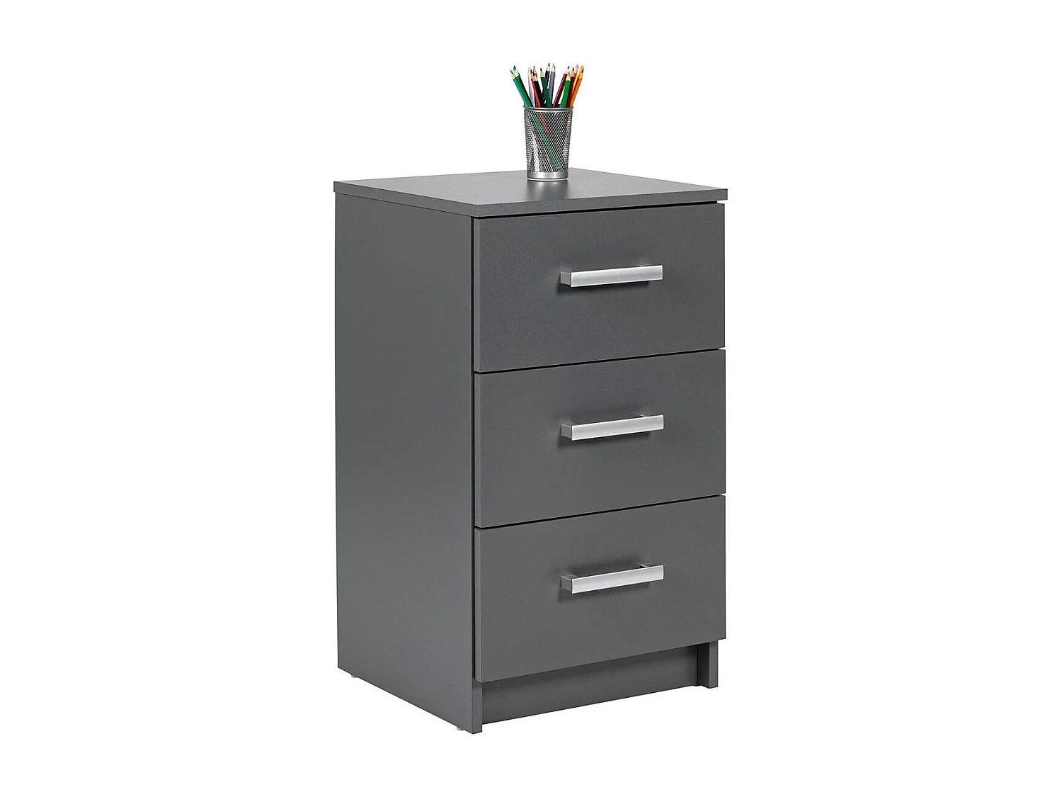 Reta grafietgrijs 3 lades opberger 41 cm