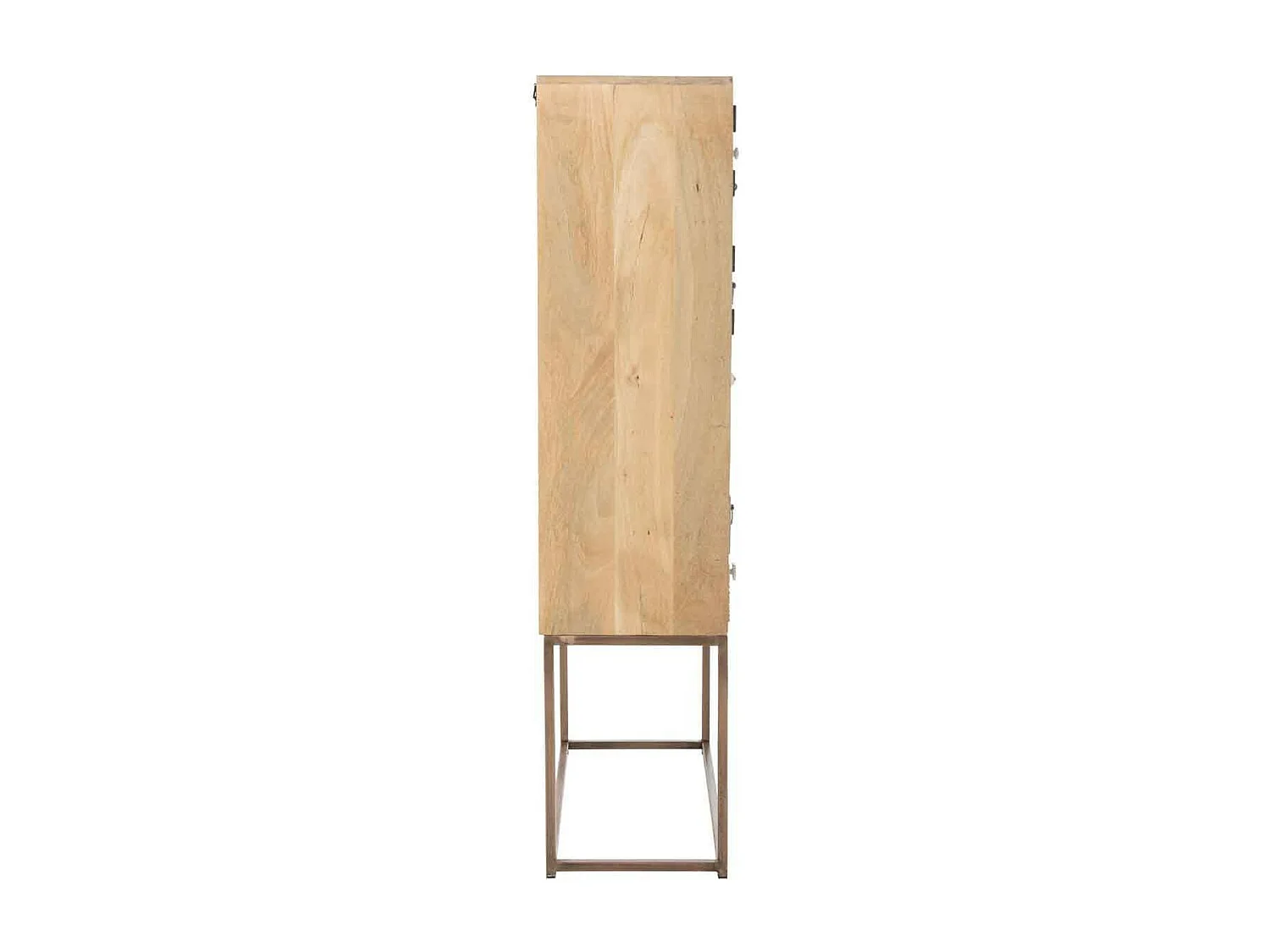 Commode 10 Tiroirs en Bois "Opreda" 157cm Beige