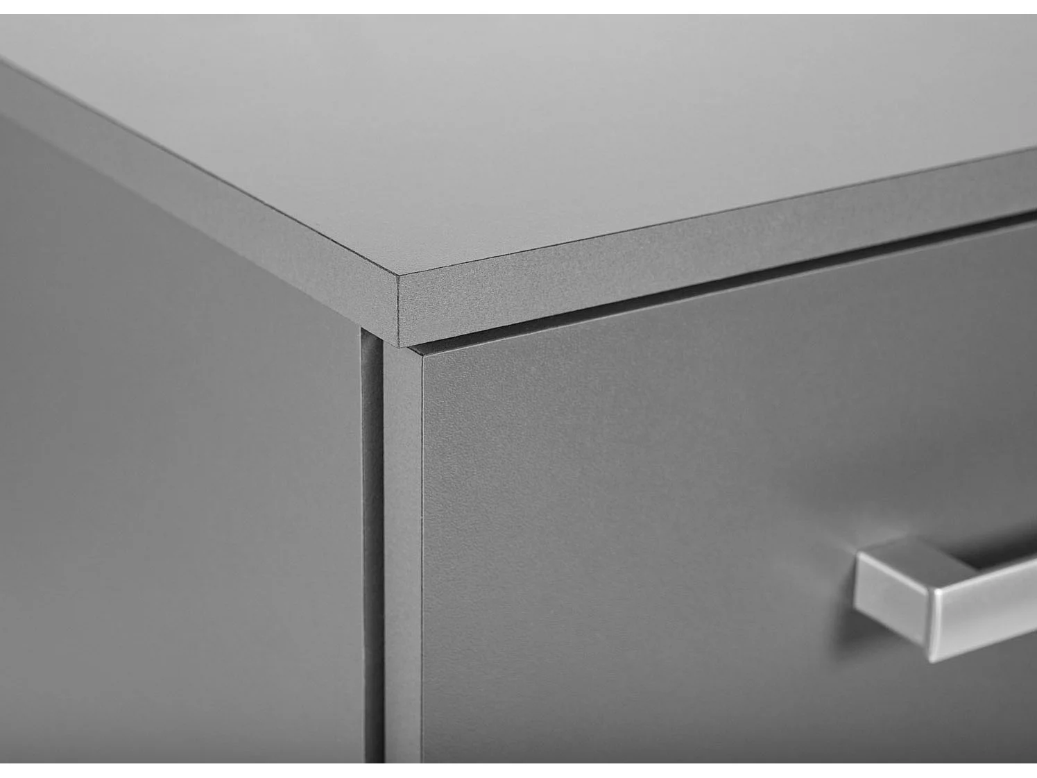 Reta grafietgrijs opbergmeubel met 4 lades 42 cm