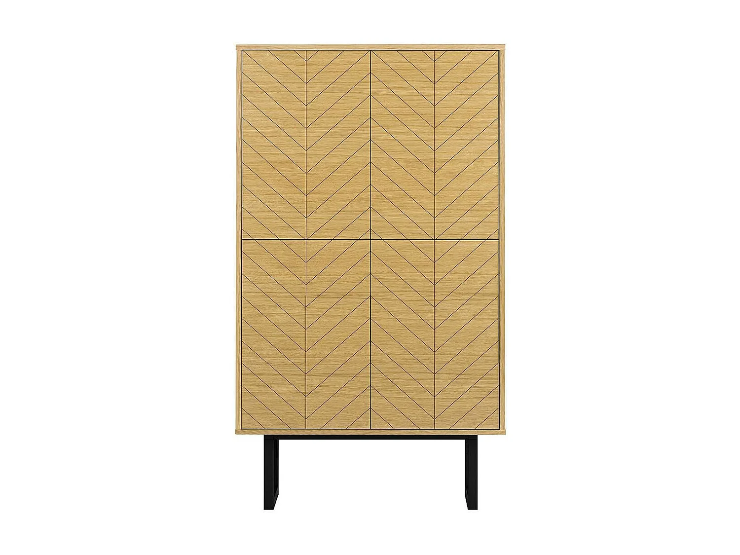 Commode en Bois "Camden" 140cm Naturel