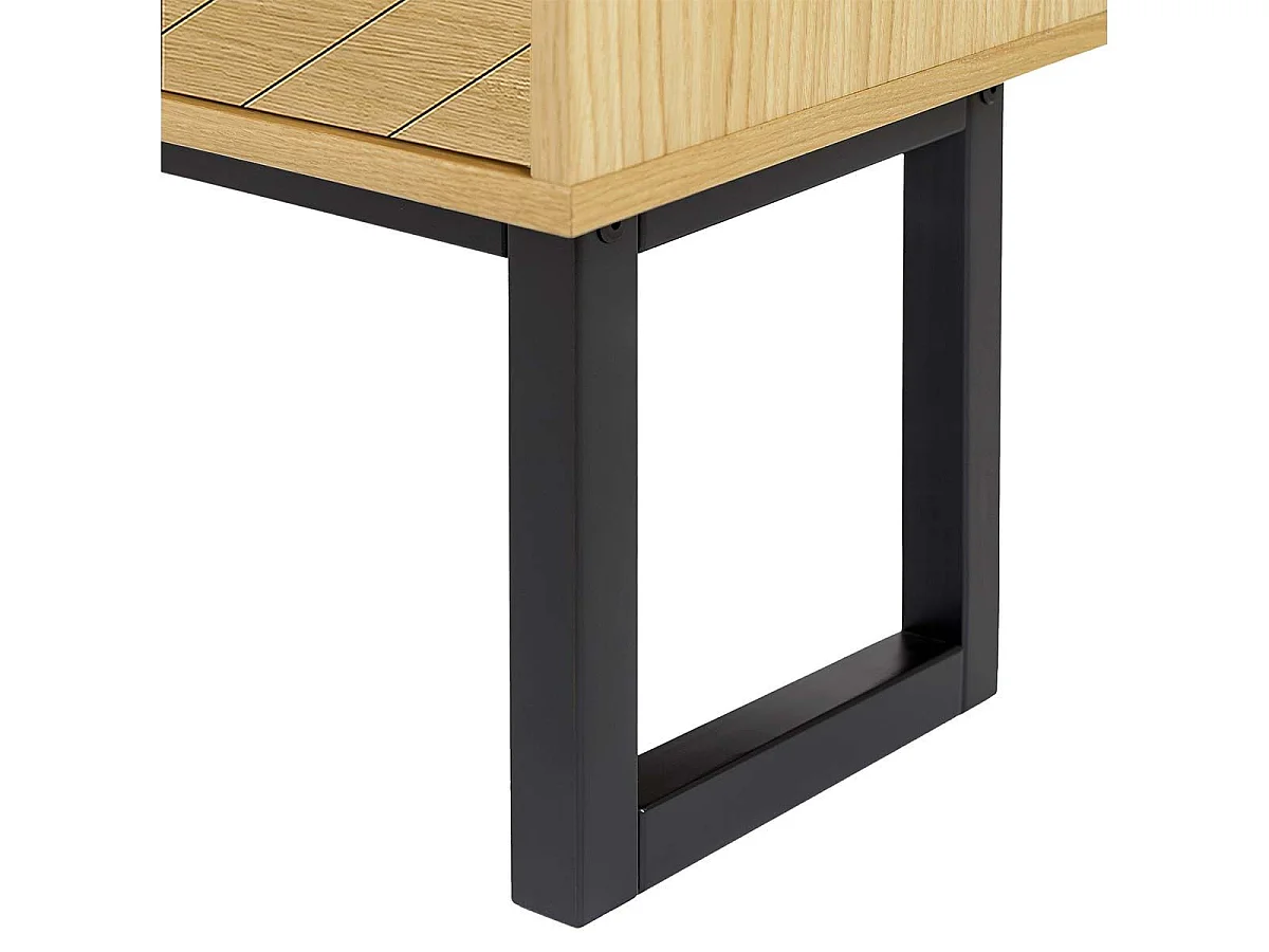 Commode en Bois "Camden" 140cm Naturel