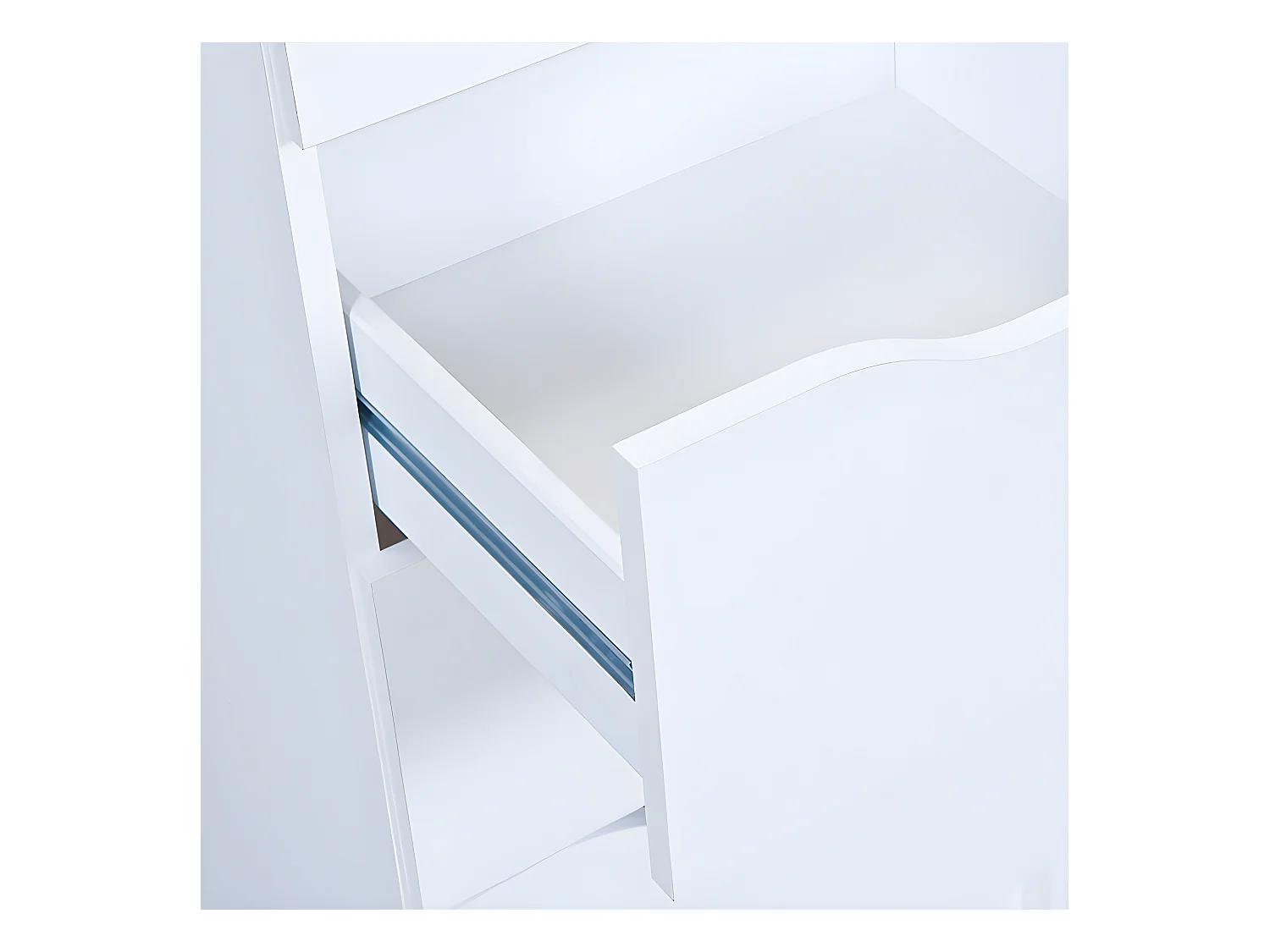 Commode 6 Tiroirs "Tilda" 122cm Blanc