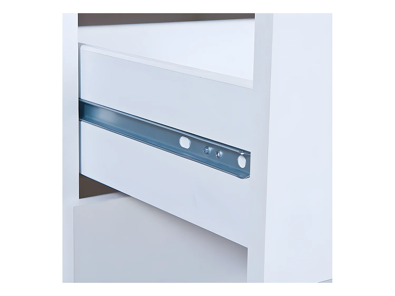 Commode 6 Tiroirs "Tilda" 122cm Blanc