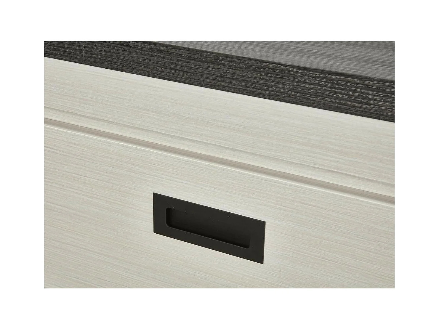 Commode 3 Tiroirs en Bois "Nadona" 86cm Blanc