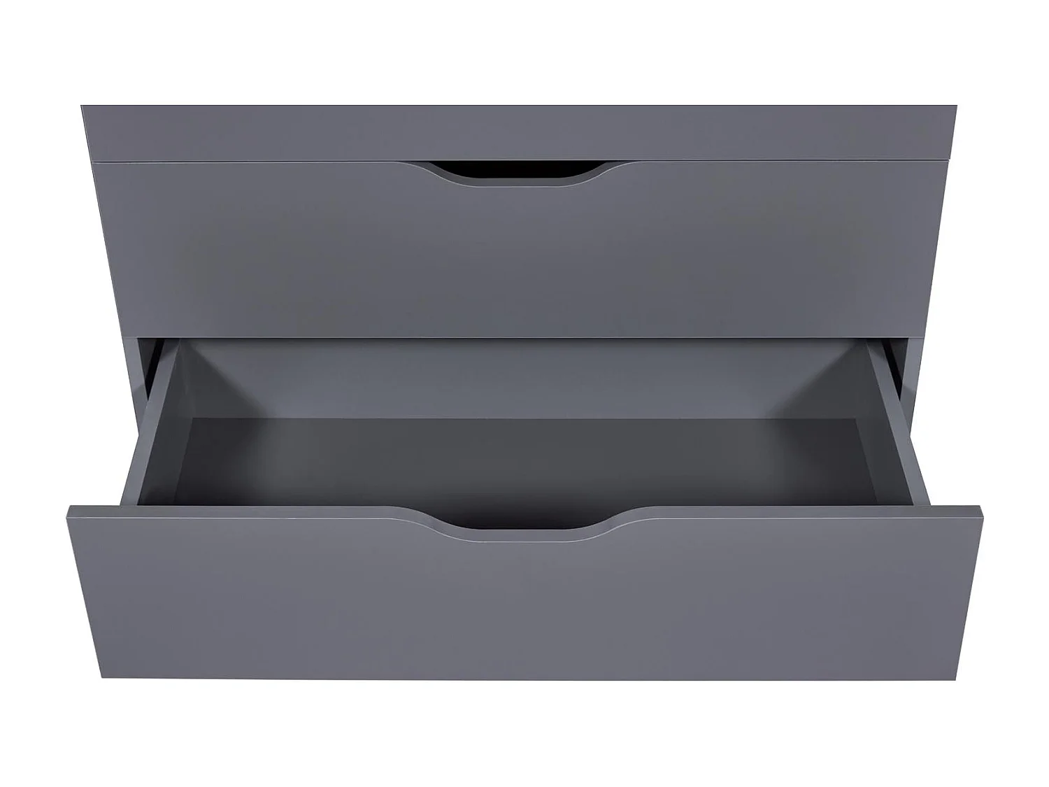 Silenzia kommode 2 kleine, 4 groot laden grijs.