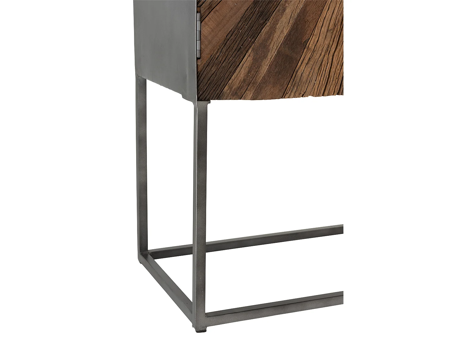 Commode 2 Portes en Bois "Shanil" 160cm Marron