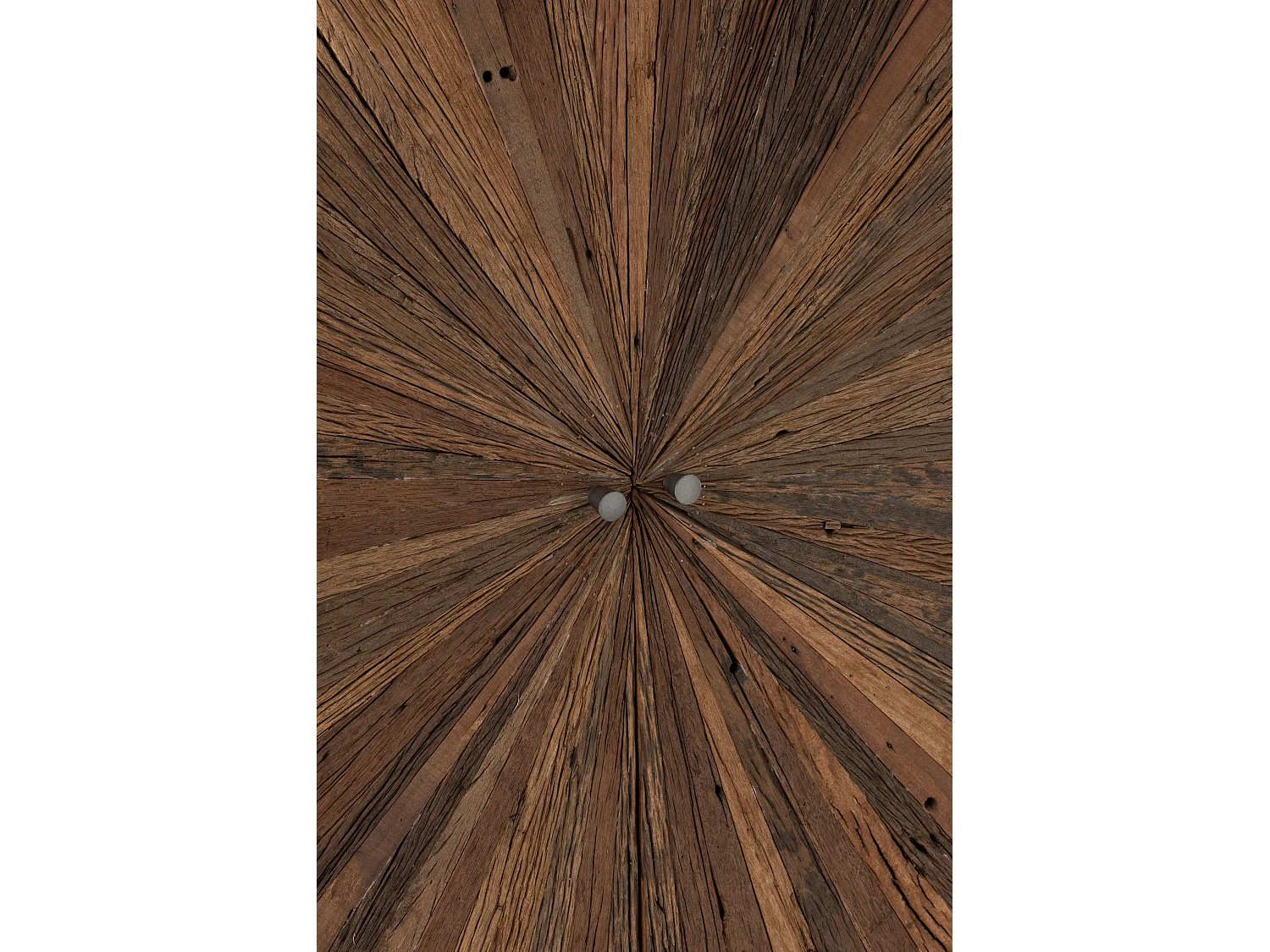 Commode 2 Portes en Bois "Shanil" 160cm Marron