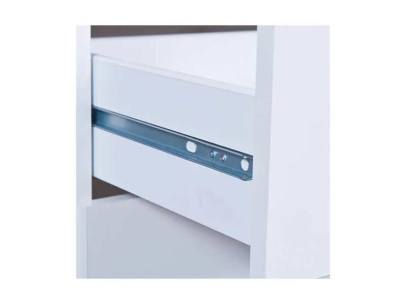 Chiffonnier 4 Tiroirs Design "Tilda" 41cm Blanc