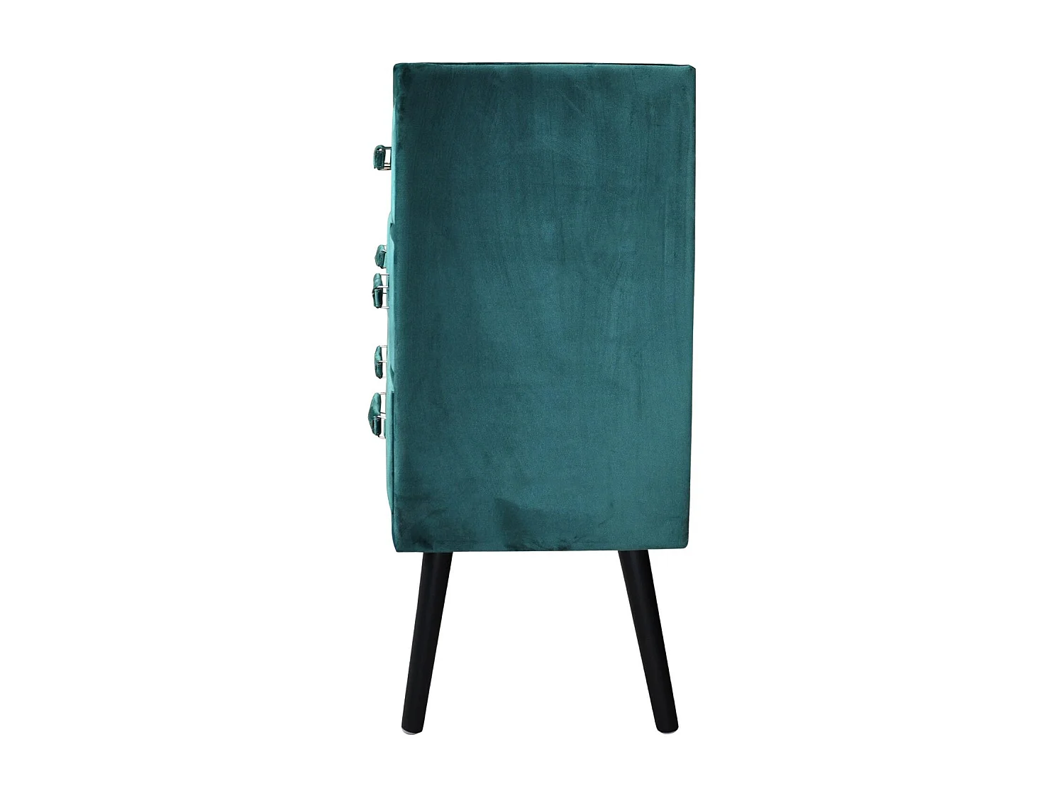 Commode 6 tiroirs Bardo Velours Vert