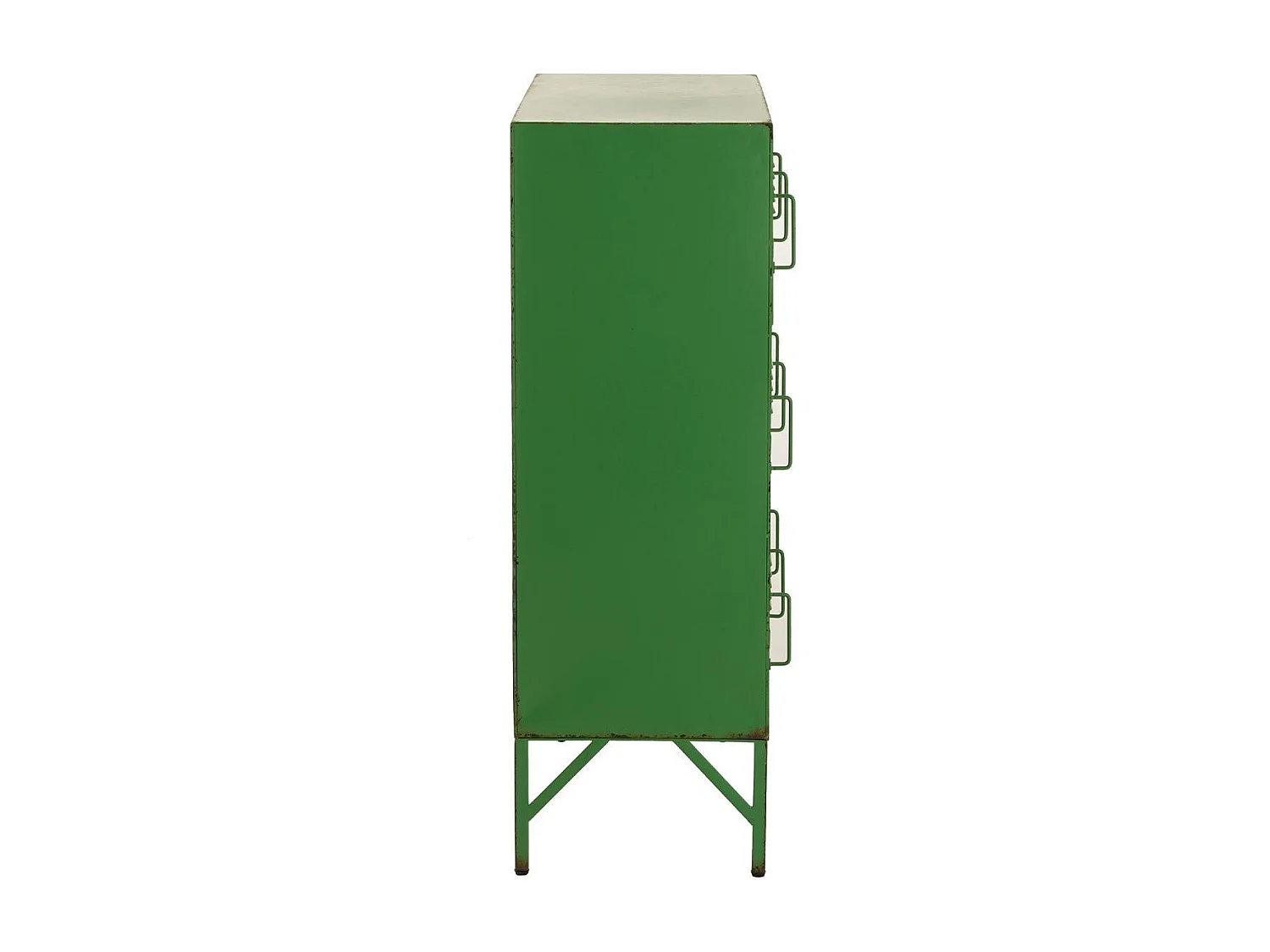 Commode 9 Portes en Métal "Pulgar" 113cm Vert