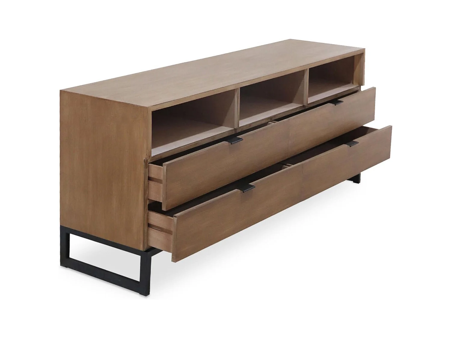 Meuble TV Design Design "Bolta" 150cm Naturel