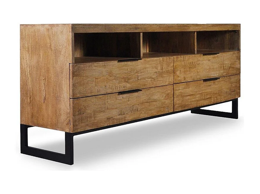 Meuble TV Design Design "Bolta" 150cm Naturel