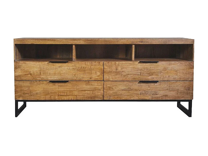 Meuble TV Design Design "Bolta" 150cm Naturel